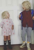 Sarah Wright's children- Wyatt Olsen & Esme Olsen