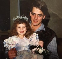 Shantel VanSanten with her Dad