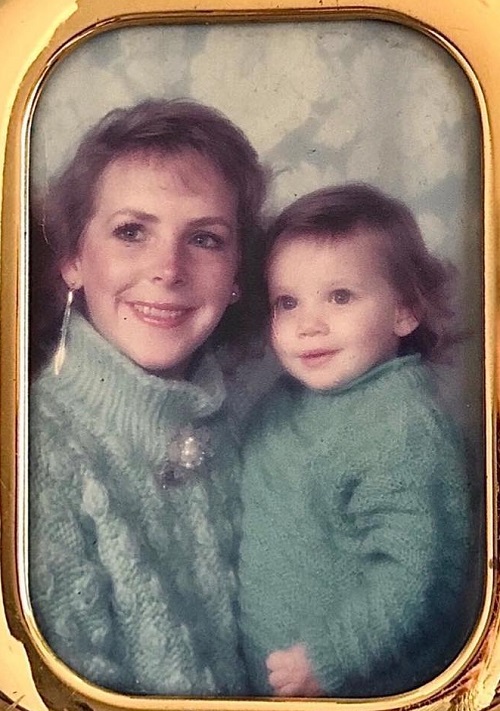 Shantel VanSanten with her mother