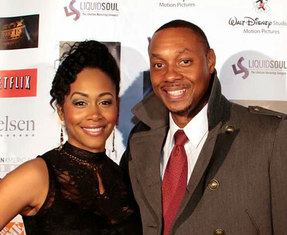Simone Missick with husband Dorian Missick
