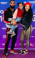 Simone Shepherd Family: with boyfriend Keraun Harris & his daughter Raegan