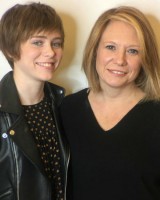 Sophia Lillis with mom Juliana Mellevold