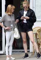 Sophie Turner with her mother Sally