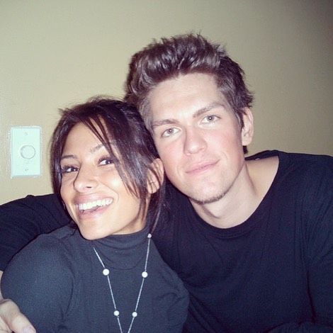 Steve Howey With Wife Sarah Shahi