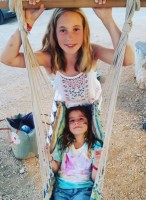 Tamzin Outhwaite's daughters- Florence & Marnie