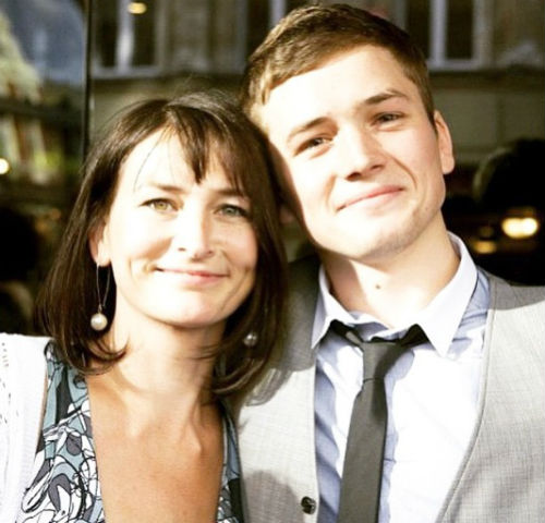 Taron Egerton & Mother