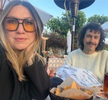 Tom Franco and Iris Torres with the baby
