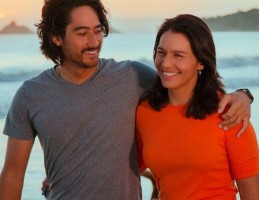 Tulsi Gabbard with husband Abraham Williams