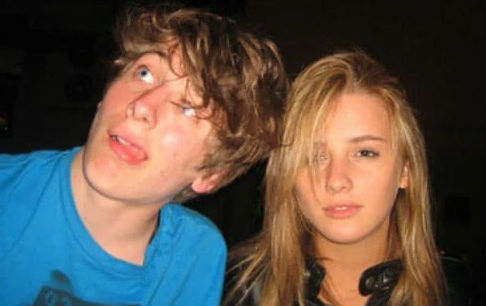 young Jeremy Allen White & Addison Timlin