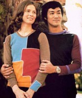 Young Linda with Bruce Lee